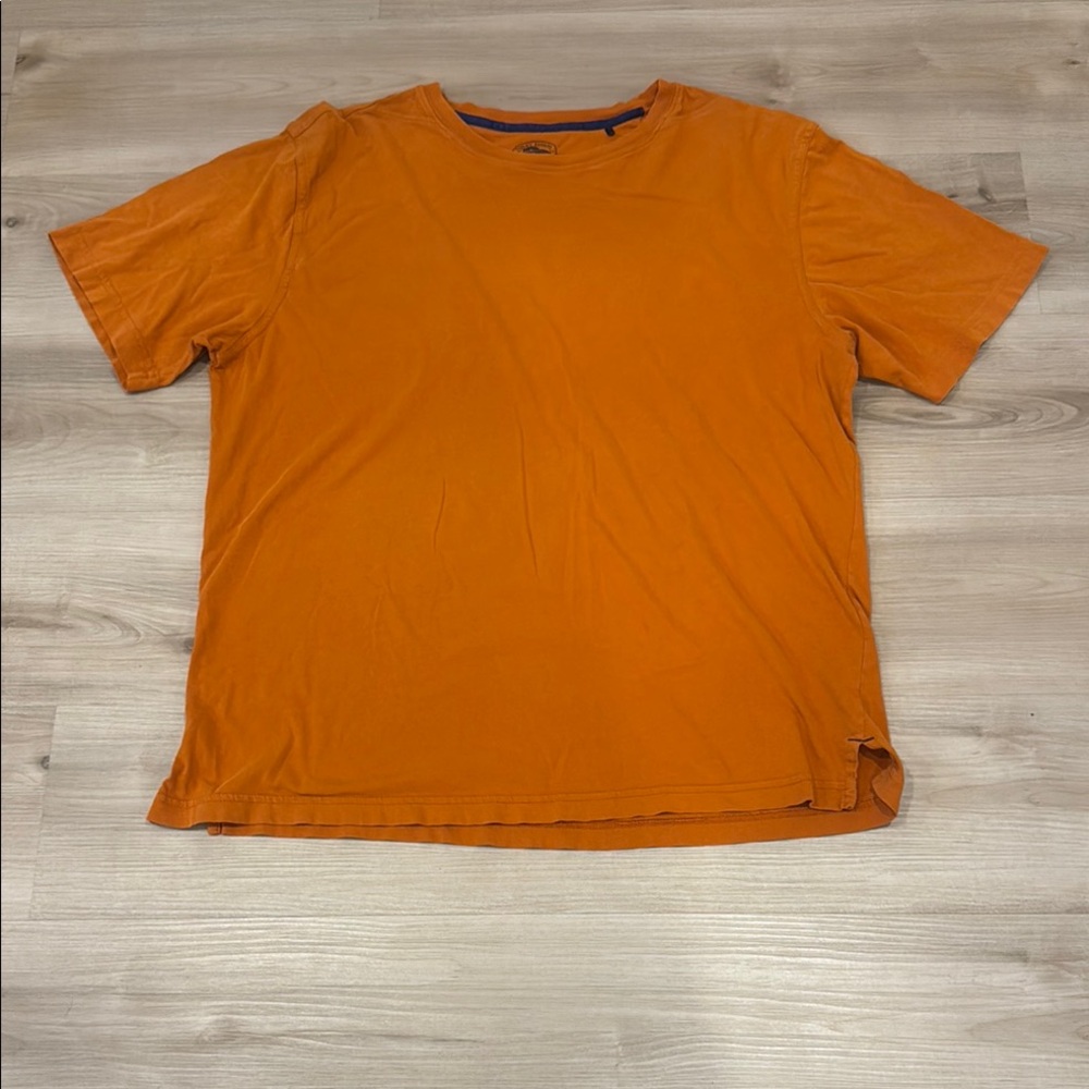 Men's XL Tommy Bahama Relax fit Orange T-Shirt 100% Cotton